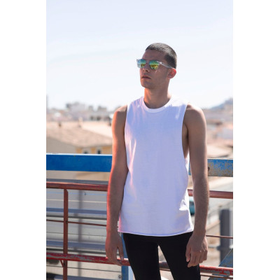 Men's flared tank top